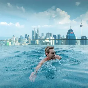Penthouse On 34 - The Highest Unit And Views In Regalia & Private Rooftop Terrace , Kuala Lumpur Malásia
